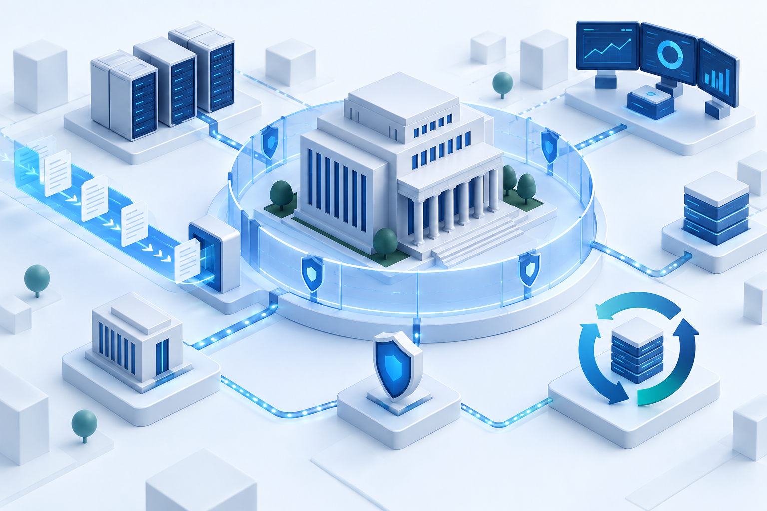 Защищённая инфраструктура государственной информационной системы